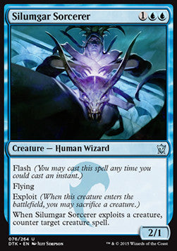 Silumgar Sorcerer - Dragons of Tarkir (Uncommon) [DTK-76]