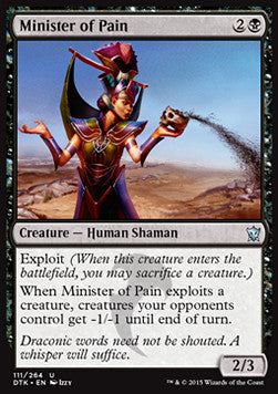 Minister of Pain - Dragons of Tarkir (Uncommon) [DTK-111]