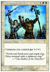 Glorious Anthem - Seventh Edition (Rare) [7ED-17]