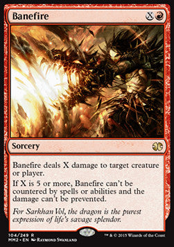 Banefire - Modern Masters 2015 (Rare) [MM2-104]