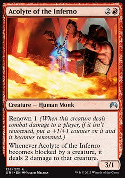 Acolyte of the Inferno - Magic Origins (Uncommon) [ORI-128]