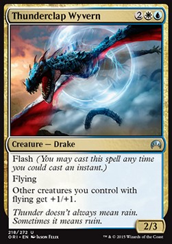 Thunderclap Wyvern - Magic Origins (Uncommon) [ORI-218]