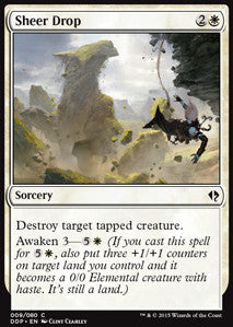 Sheer Drop - Duel Decks: Zendikar vs. Eldrazi (Common) [DDP-9]