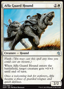 Affa Guard Hound - Duel Decks: Zendikar vs. Eldrazi (Uncommon) [DDP-2]
