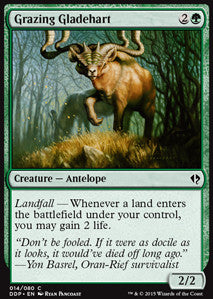Grazing Gladehart - Duel Decks: Zendikar vs. Eldrazi (Common) [DDP-14]