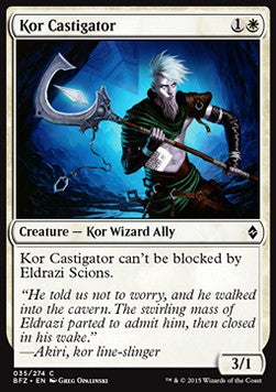 Kor Castigator - Battle for Zendikar (Common) [BFZ-35]