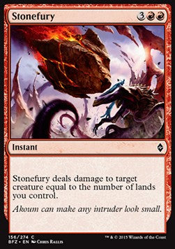 Stonefury - Battle for Zendikar (Common) [BFZ-156]