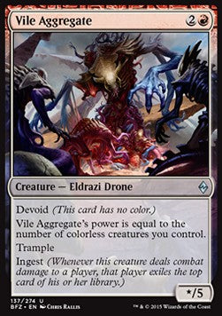 Vile Aggregate - Battle for Zendikar (Uncommon) [BFZ-137]
