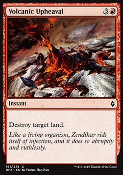 Volcanic Upheaval - Battle for Zendikar (Common) [BFZ-161]