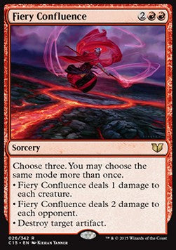 Fiery Confluence - Commander 2015 (Rare) [C15-26]