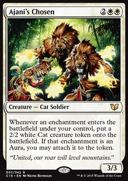Ajani's Chosen - Commander 2015 (Rare) [C15-57]