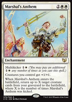 Marshal's Anthem - Commander 2015 (Rare) [C15-74]
