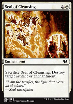 Seal of Cleansing - Commander 2015 (Common) [C15-79]