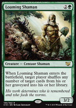 Loaming Shaman - Commander 2015 (Rare) [C15-190]