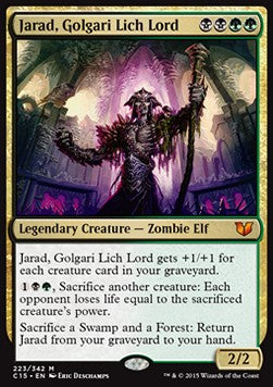 Jarad, Golgari Lich Lord - Commander 2015 (Mythic) [C15-223]