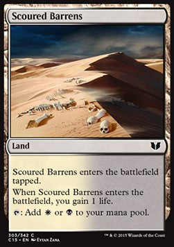 Scoured Barrens - Commander 2015 (Common) [C15-303]