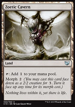 Zoetic Cavern - Commander 2015 (Uncommon) [C15-322]