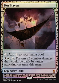 Kor Haven - Zendikar Expeditions (Masterpiece) [ZEX-41]
