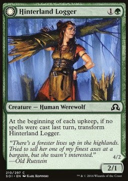 Hinterland Logger / Timber Shredder - Shadows over Innistrad (Common) [SOI-210]