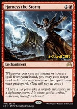 Harness the Storm - Shadows over Innistrad: Promos (Rare) [PSOI-163]