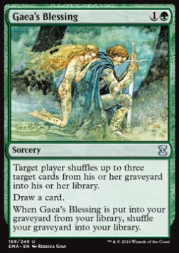 Gaea's Blessing - Eternal Masters (Uncommon) [EMA-168]