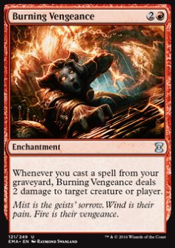 Burning Vengeance - Eternal Masters (Uncommon) [EMA-121]