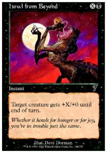 Howl from Beyond - Seventh Edition (Common) [7ED-142]