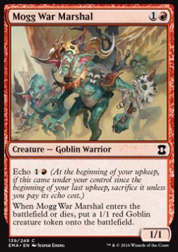 Mogg War Marshal - Eternal Masters (Common) [EMA-139]