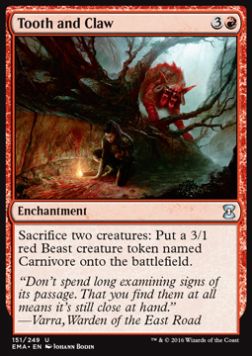 Tooth and Claw - Eternal Masters (Uncommon) [EMA-151]