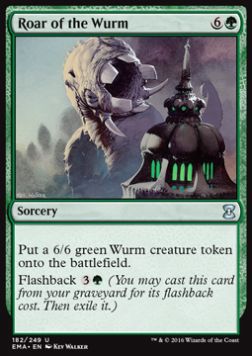 Roar of the Wurm - Eternal Masters (Uncommon) [EMA-182]