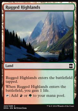Rugged Highlands - Eternal Masters (Common) [EMA-243]