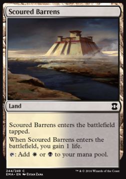Scoured Barrens - Eternal Masters (Common) [EMA-244]