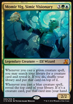 Momir Vig, Simic Visionary - From the Vault: Lore (Mythic) [V16-9]