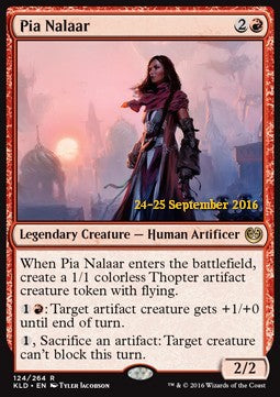 Pia Nalaar - Kaladesh: Promos (Rare) [PKLD-124]