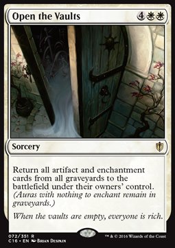 Open the Vaults - Commander 2016 (Rare) [C16-72]