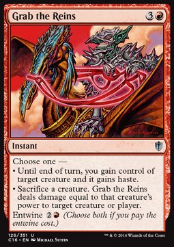 Grab the Reins - Commander 2016 (Uncommon) [C16-126]