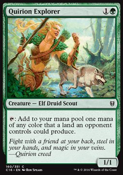 Quirion Explorer - Commander 2016 (Common) [C16-160]