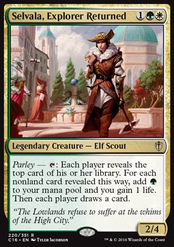 Selvala, Explorer Returned - Commander 2016 (Rare) [C16-220]