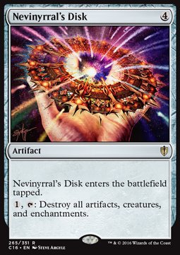 Nevinyrral's Disk - Commander 2016 (Rare) [C16-265]