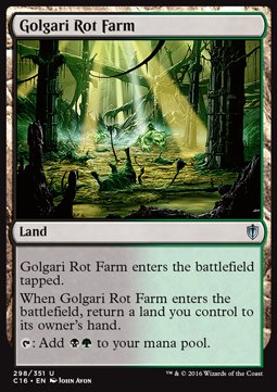 Golgari Rot Farm - Commander 2016 (Uncommon) [C16-298]
