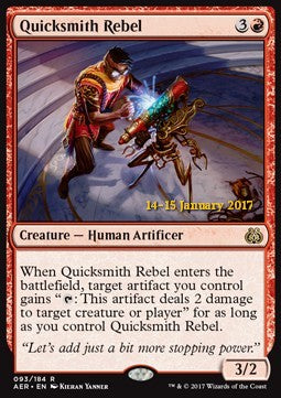 Quicksmith Rebel - Aether Revolt: Promos (Rare) [PAER-93]
