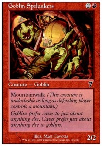 Goblin Spelunkers - Seventh Edition (Common) [7ED-193]