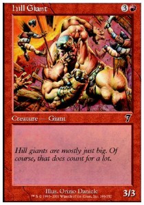 Hill Giant - Seventh Edition (Common) [7ED-196]
