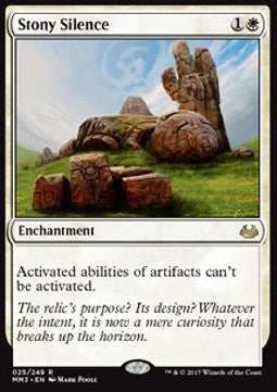 Stony Silence - Modern Masters 2017 (Rare) [MM3-25]