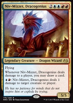 Niv-Mizzet, Dracogenius - Modern Masters 2017 (Rare) [MM3-175]