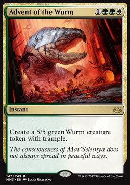 Advent of the Wurm - Modern Masters 2017 (Rare) [MM3-147]
