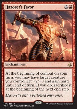 Hazoret's Favor - Amonkhet (Rare) [AKH-137]