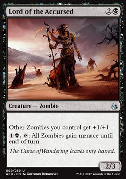 Lord of the Accursed - Amonkhet (Uncommon) [AKH-99]