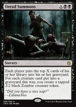 Dread Summons - Commander Anthology (Rare) [CMA-56]