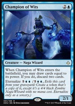 Champion of Wits - Hour of Devastation (Rare) [HOU-31]